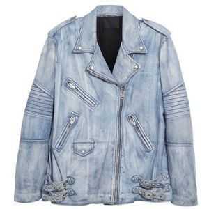 Alexander Wang Leather Moto Jacket